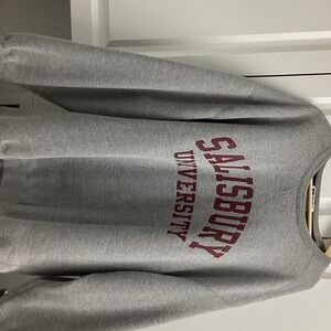 Russell Athletic Gray Sweatshirt with Red Print